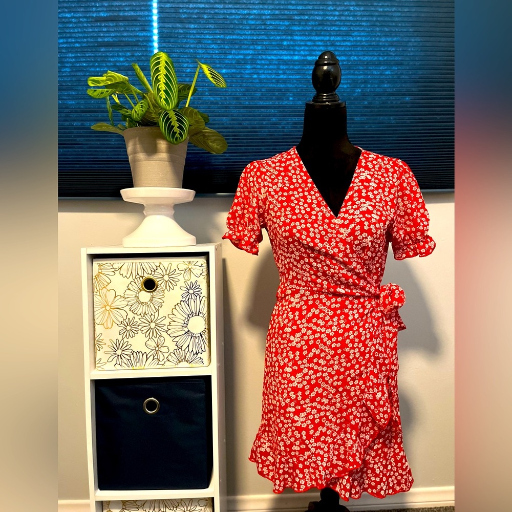 Wrap around dress